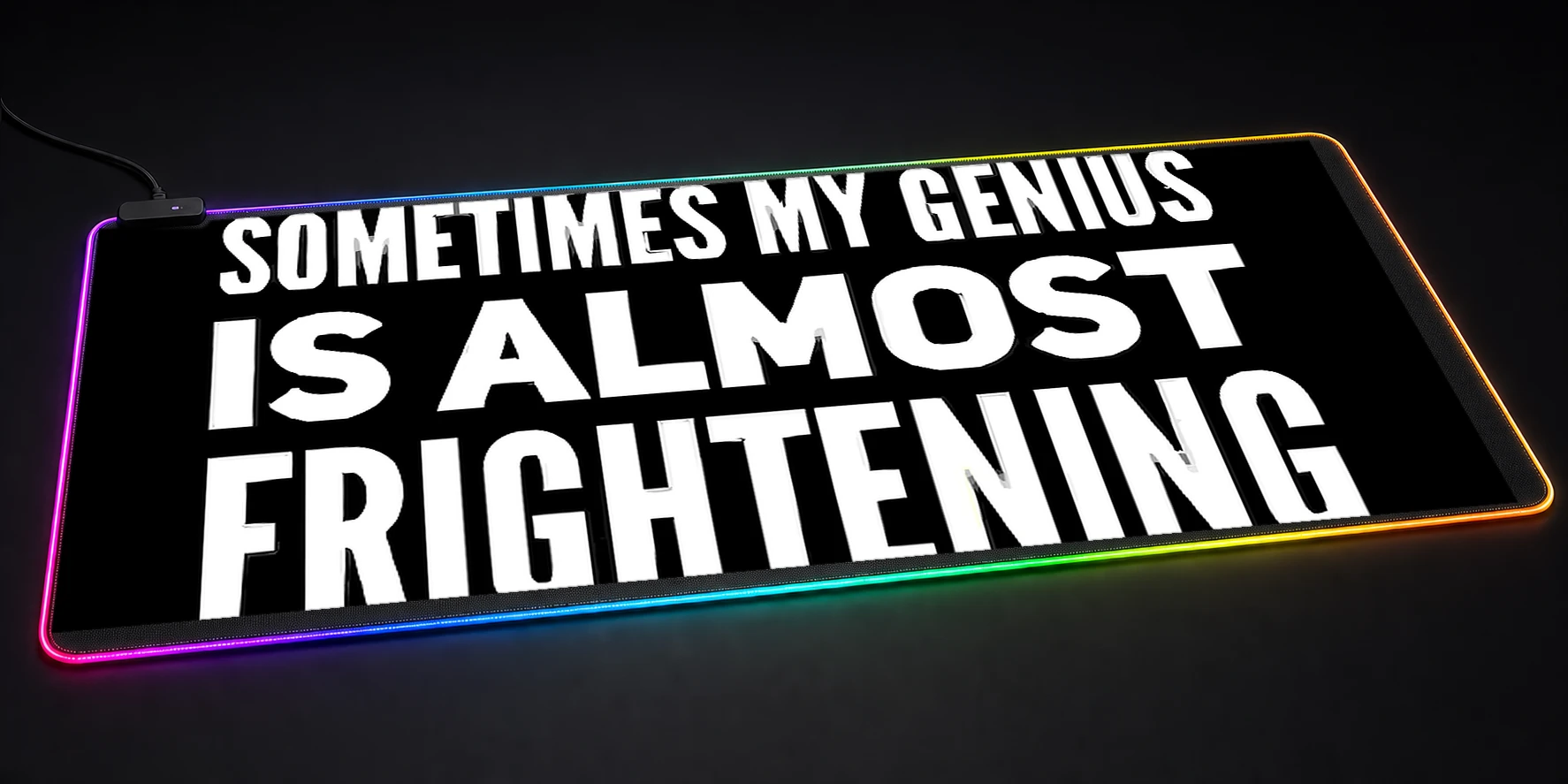 Jeremy Clarkson Quote RGB Desk Mat RGB desk mat
