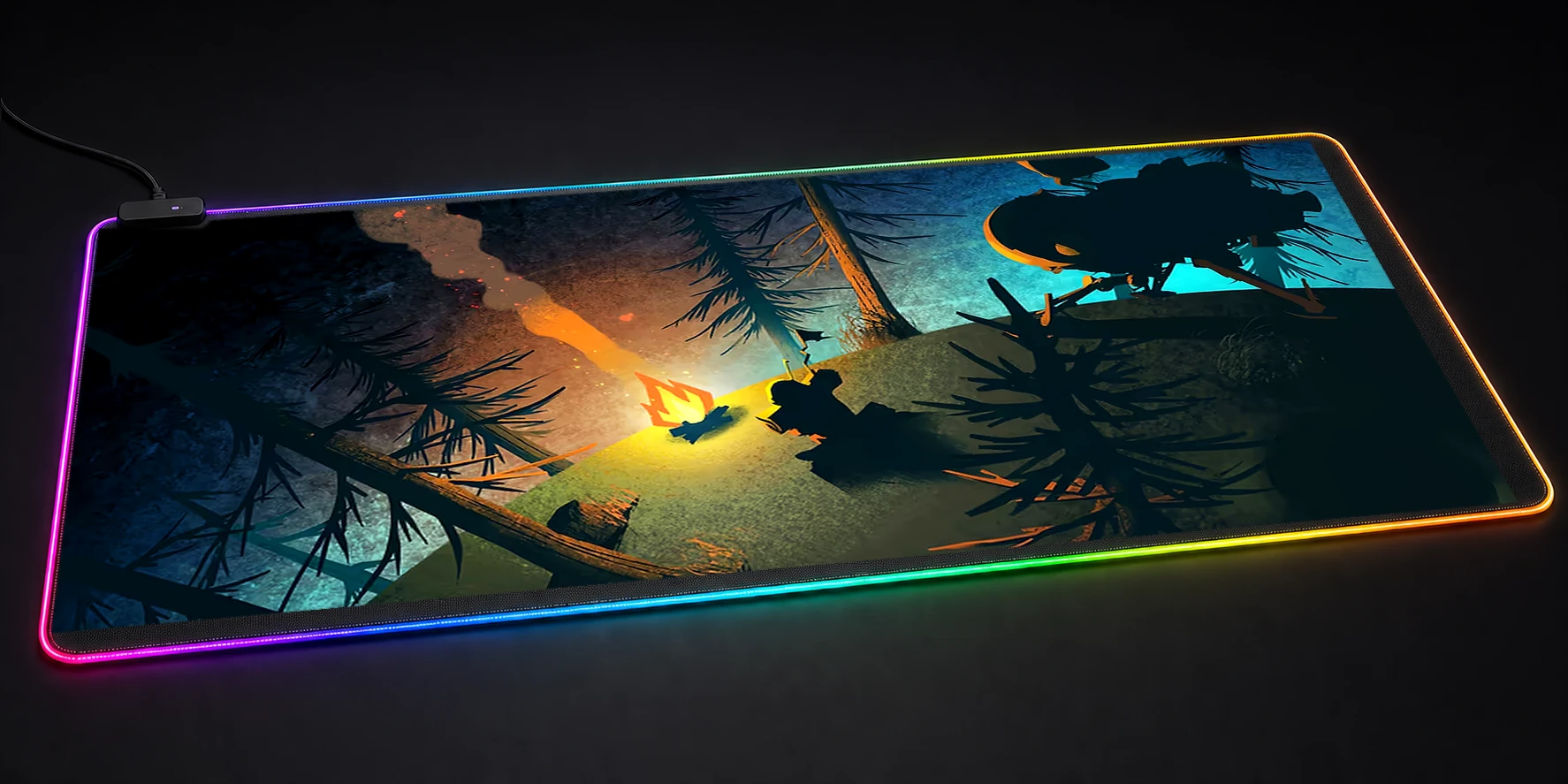 Outer Wilds RGB Desk Mat RGB desk mat