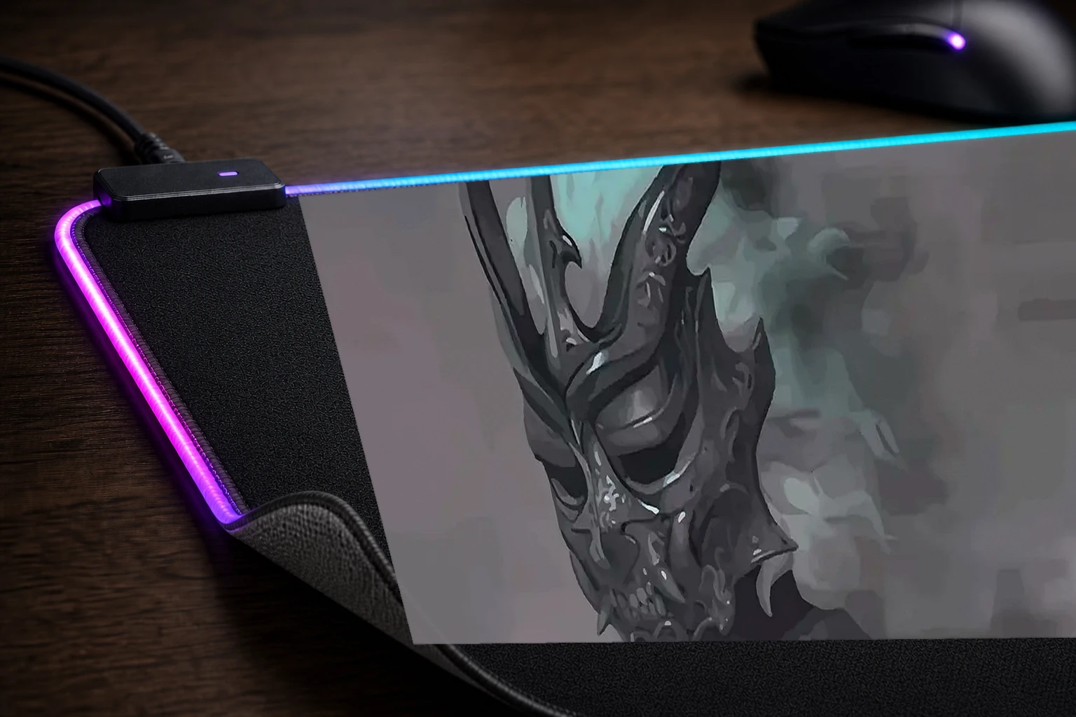 Shadow Slave Web Novel RGB Desk Mat controller and material detail