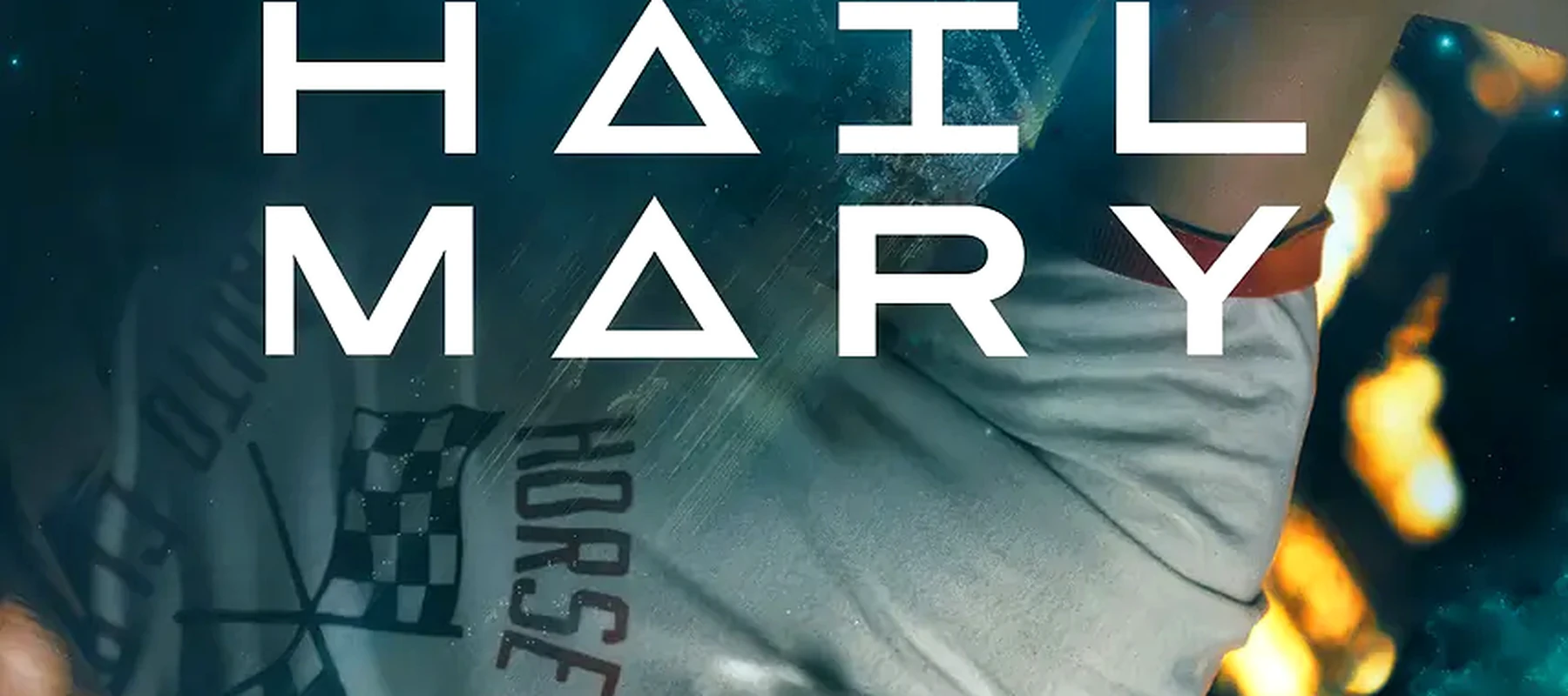 Project Hail Mary Movie artwork RGB Desk Mat full-width design preview