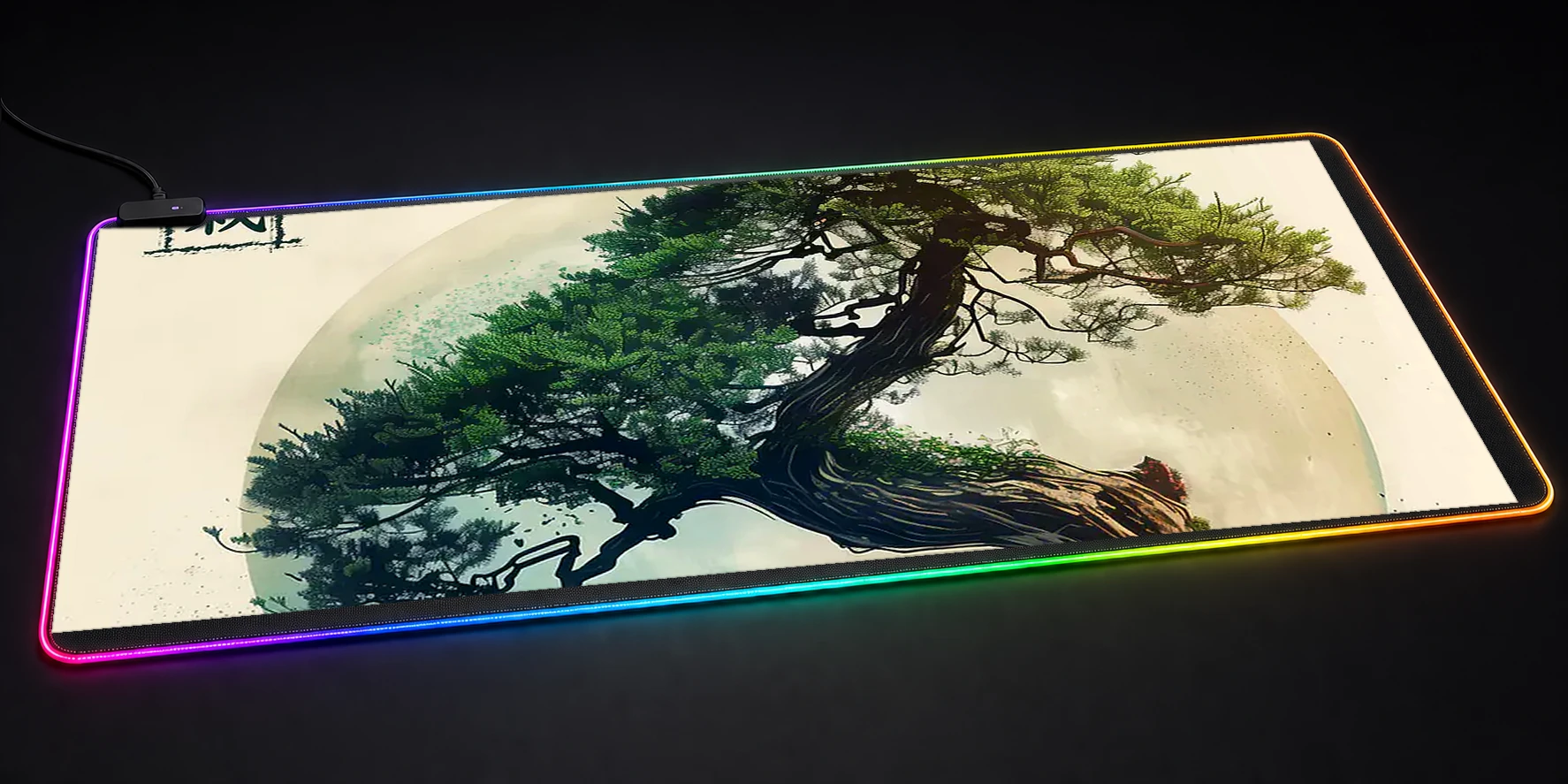 Bonsai RGB Desk Mat RGB desk mat