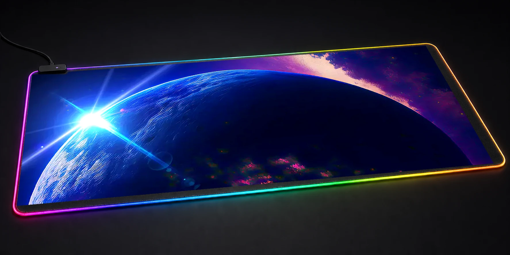 SPACE 11 RGB Desk Mat RGB desk mat
