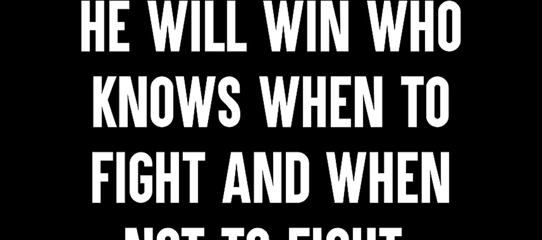 Sun Tzu Quote RGB Desk Mat full-width design preview