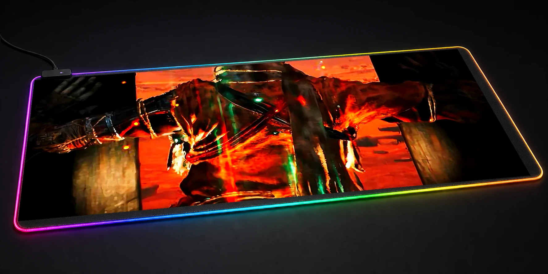 Sekiro Best Selling RGB Desk Mat RGB desk mat