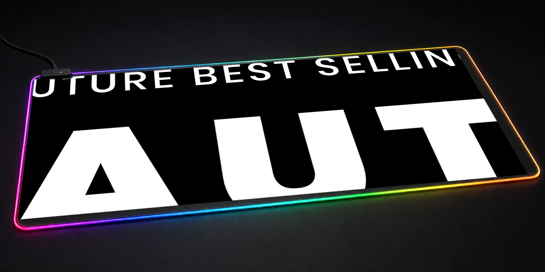 Future best selling author RGB Desk Mat RGB desk mat