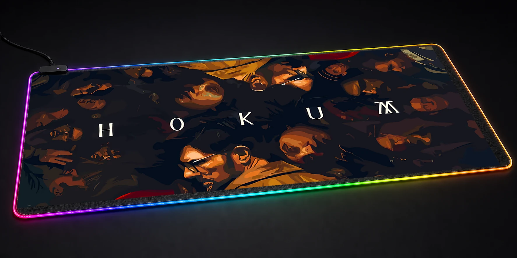 Hokum Movie artwork RGB Desk Mat RGB desk mat