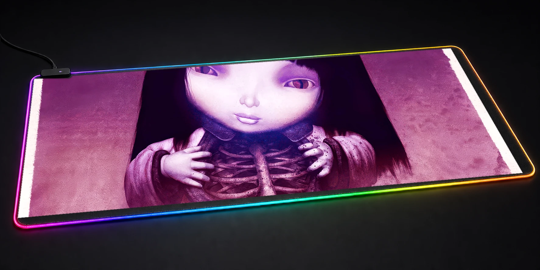 Seether Album Cover with Doll RGB Desk Mat RGB desk mat
