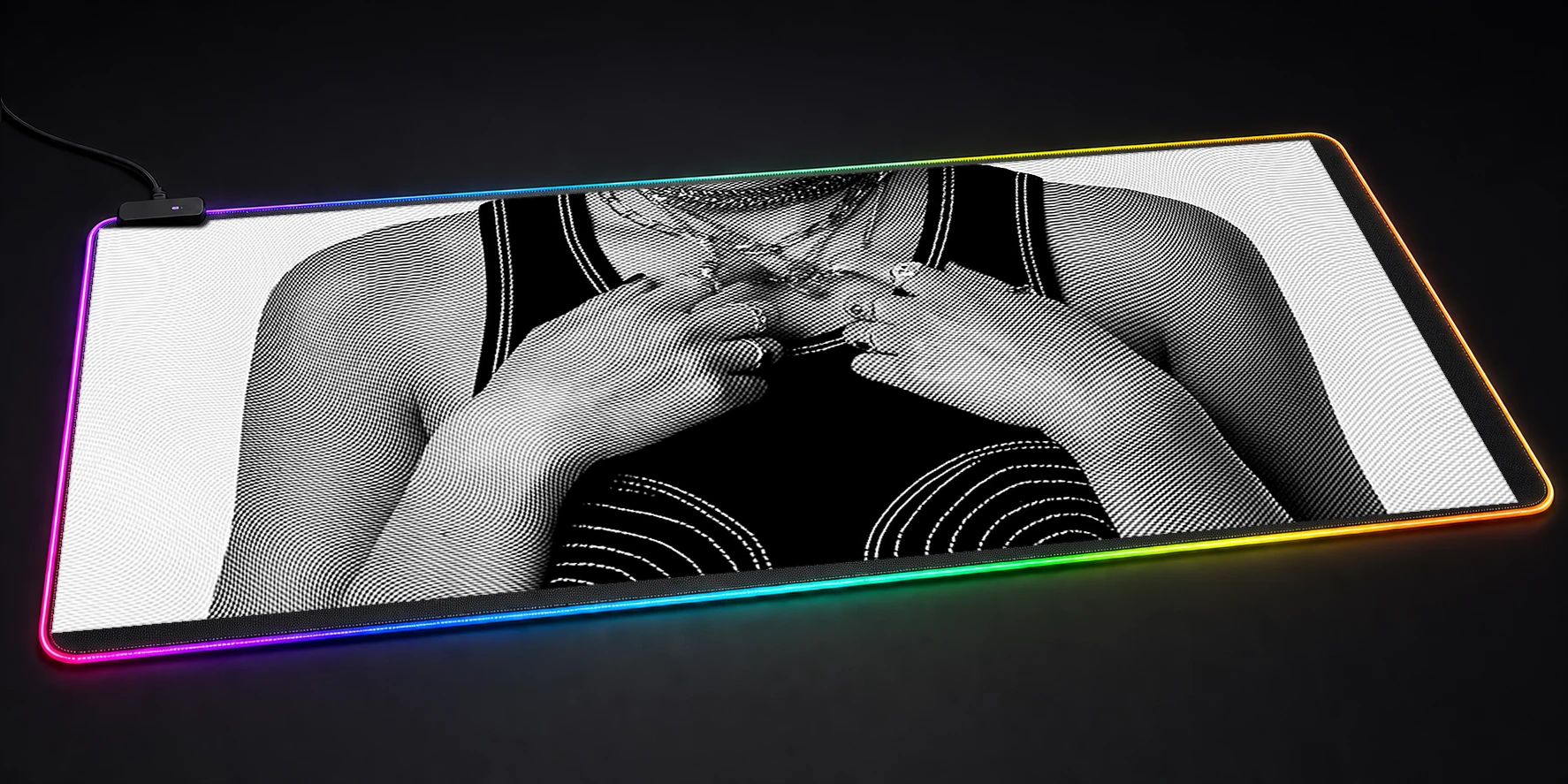 Olivia Rodrigo RGB Desk Mat RGB desk mat