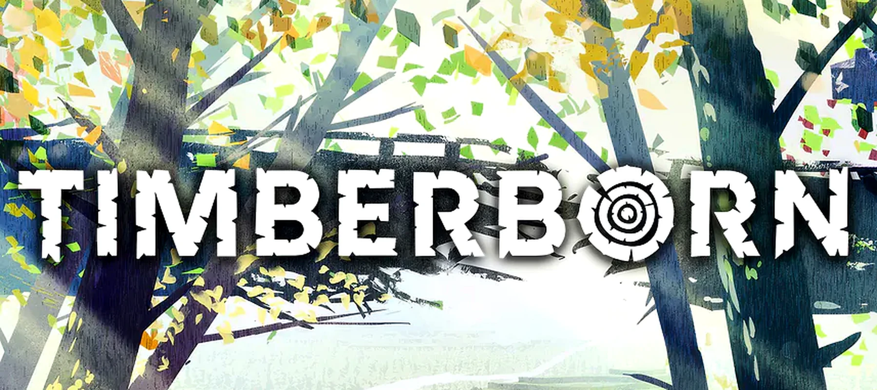 Timberborn Game Art RGB Desk Mat full-width design preview