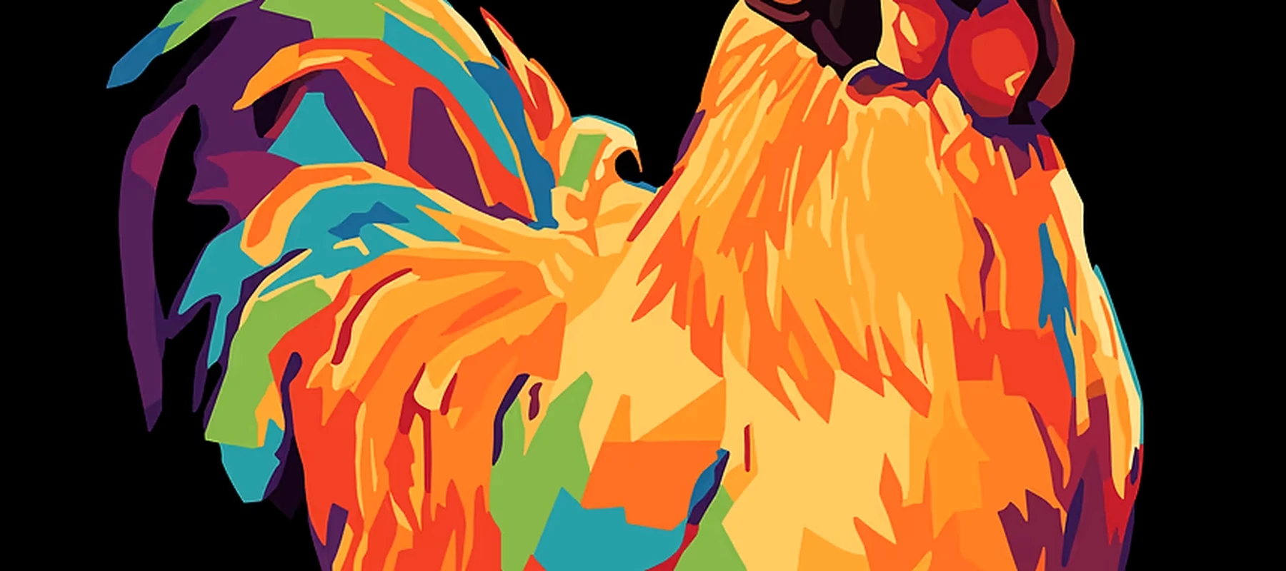 Chicken with Helmet - Arc Raiders RGB Desk Mat full-width design preview