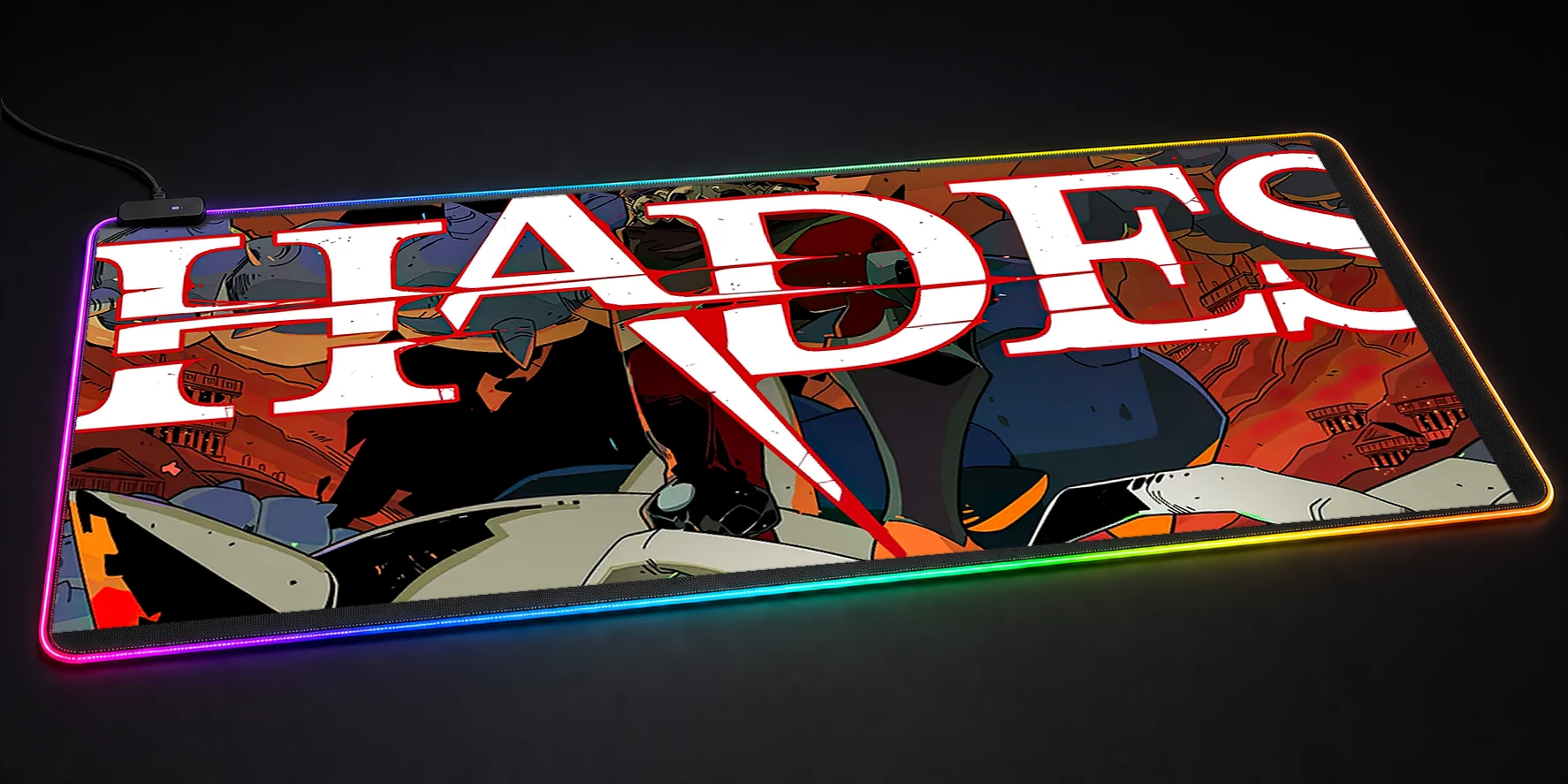 Hades RGB Desk Mat RGB desk mat