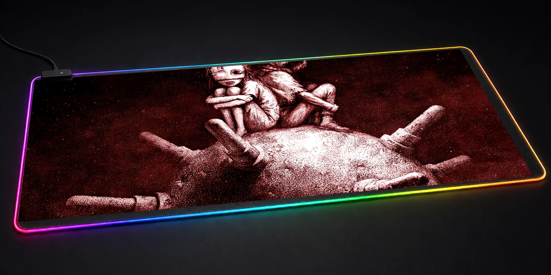 Reanimal Game artwork RGB Desk Mat RGB desk mat
