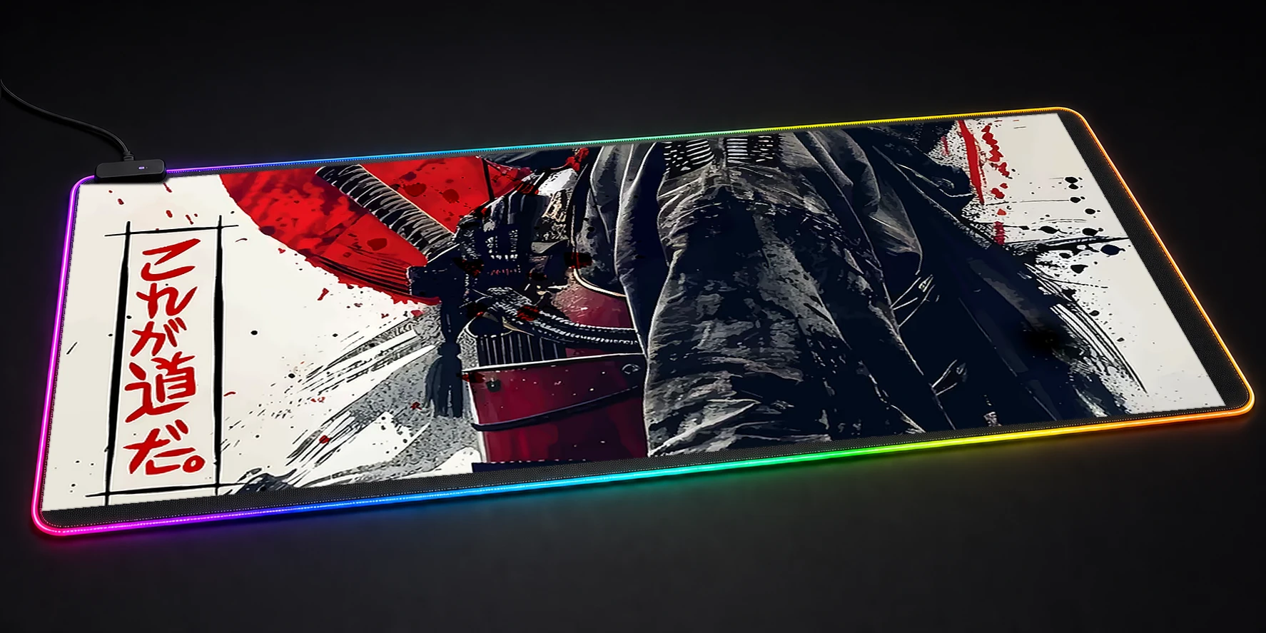 samurai japan RGB Desk Mat RGB desk mat