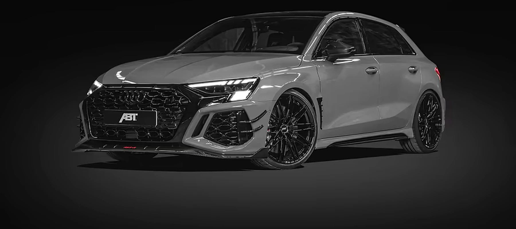 ABT Audi RS3 Sportback RGB Desk Mat full-width design preview