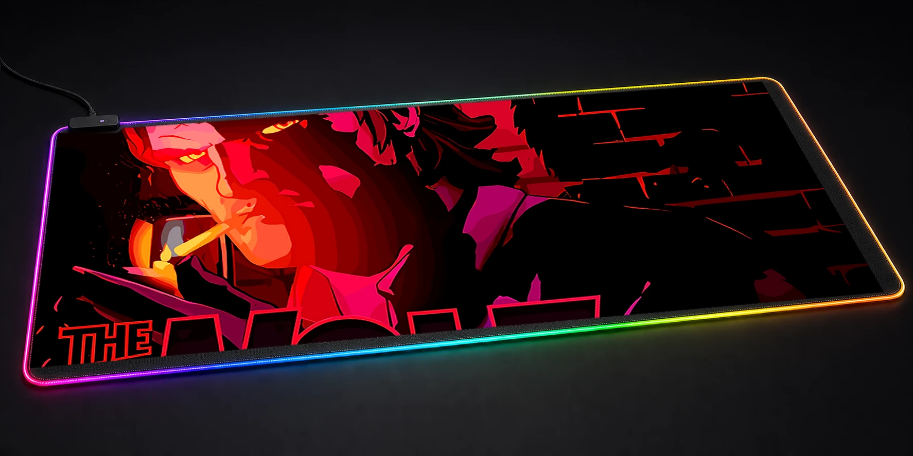 The Wolf Among Us artwork RGB Desk Mat RGB desk mat