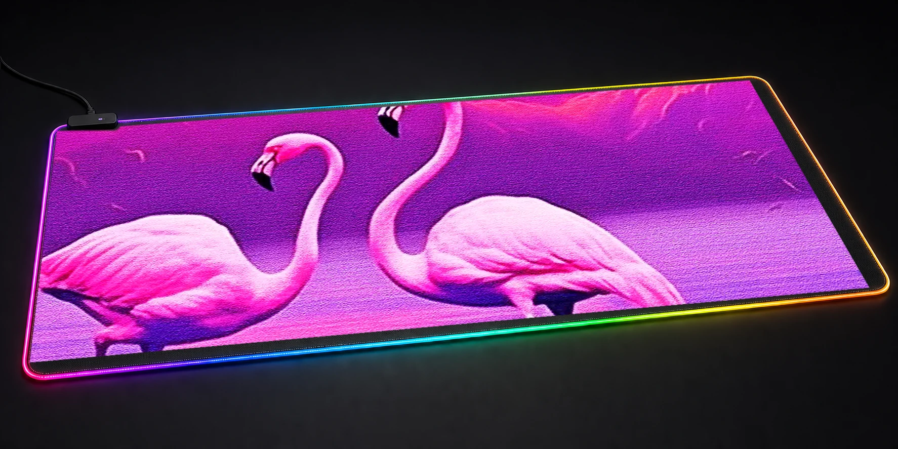 Natural scenery RGB Desk Mat RGB desk mat