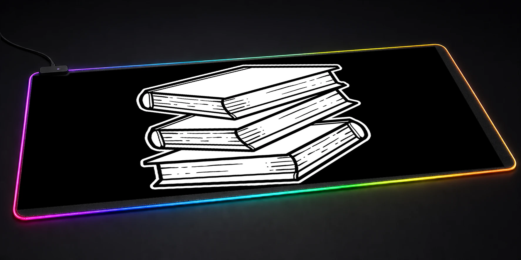 Future Best Selling Author RGB Desk Mat RGB desk mat