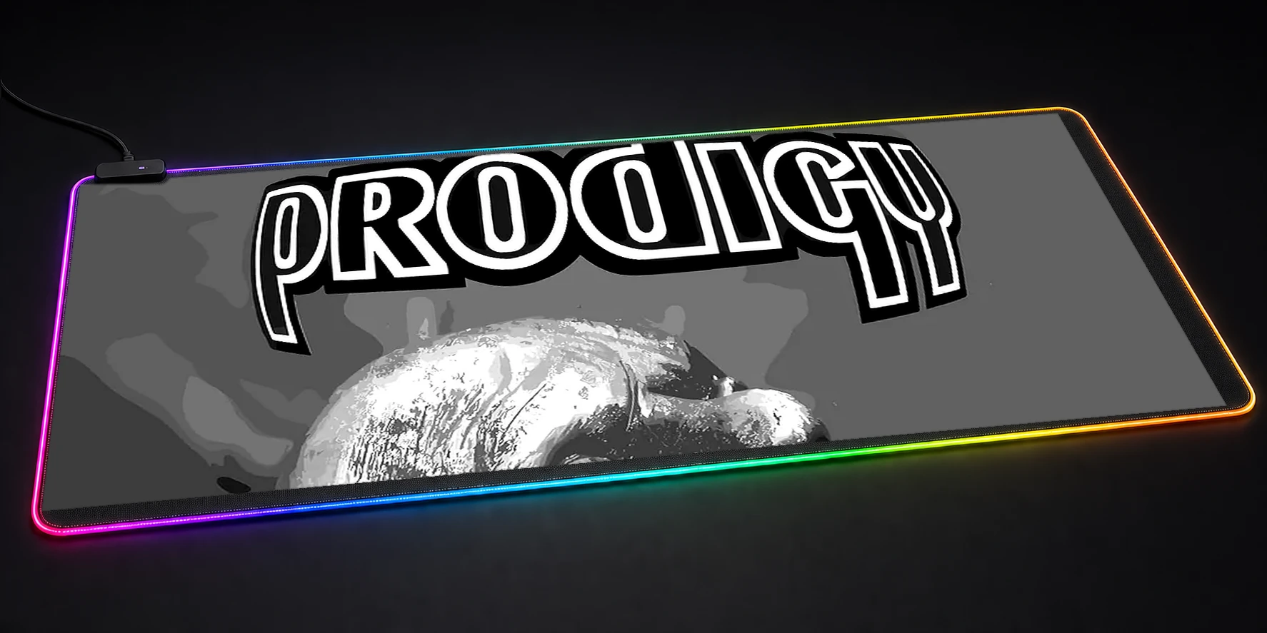 The Prodigy album cover art RGB Desk Mat RGB desk mat