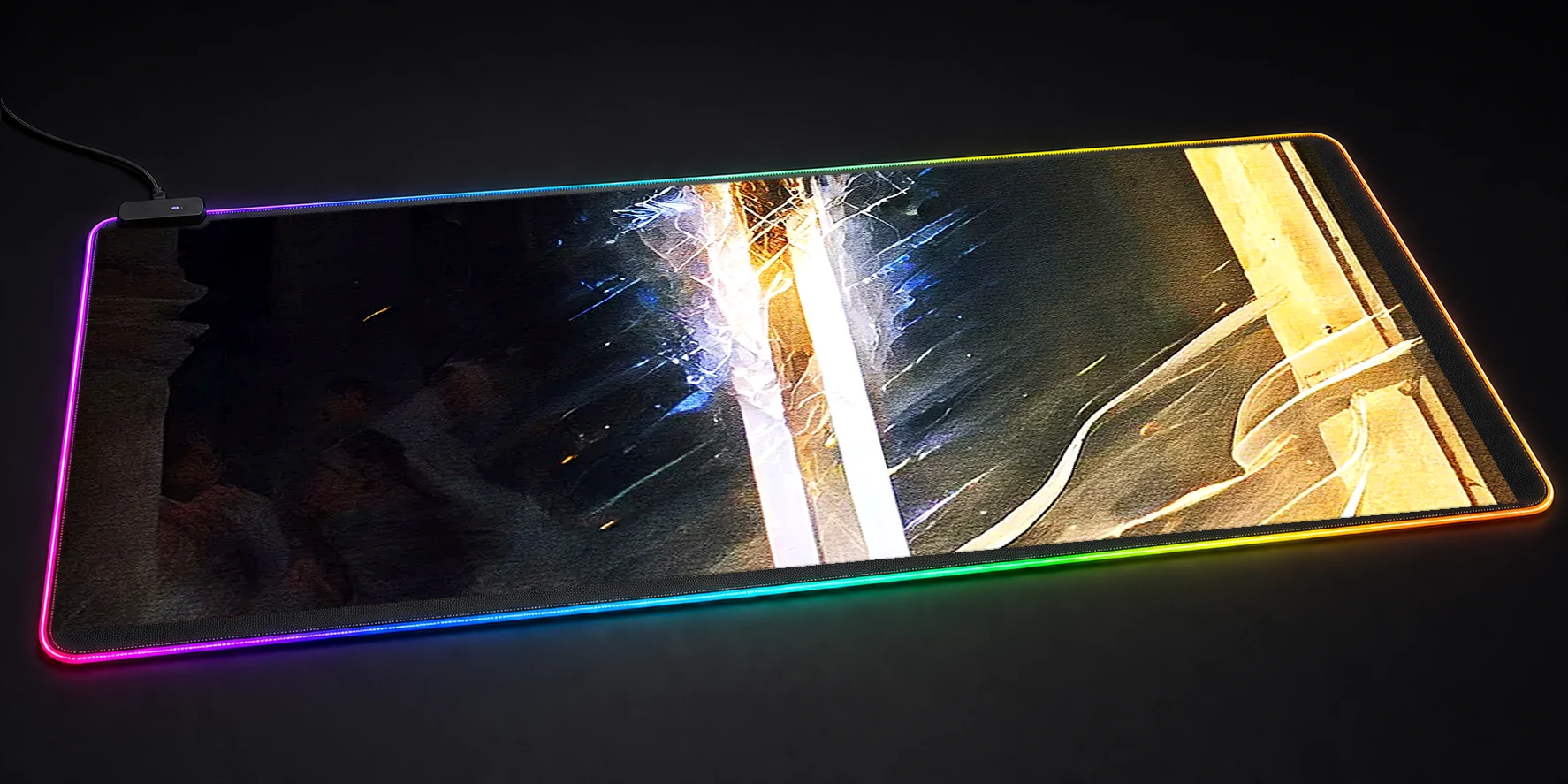 Sword Legend Art RGB Desk Mat RGB desk mat
