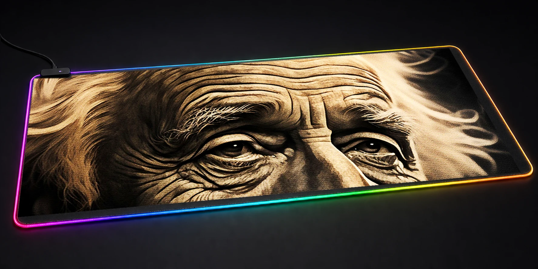 Inspirational Human RGB Desk Mat RGB desk mat