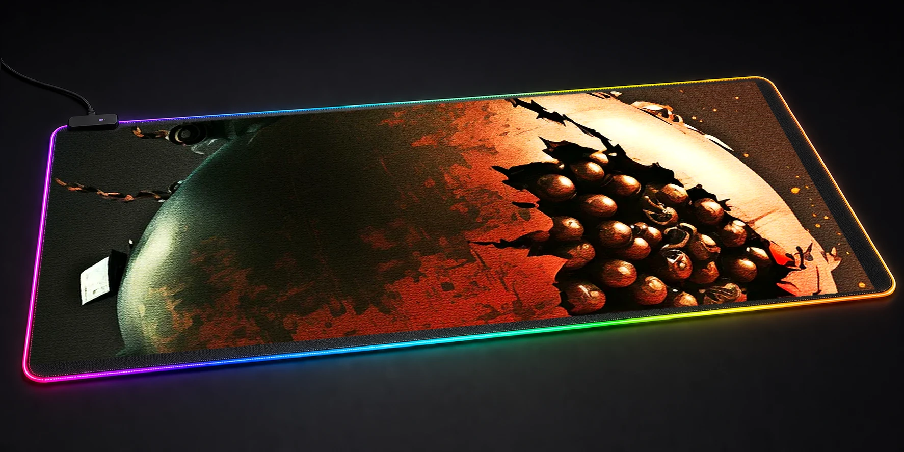 Fill Grenade Details RGB Desk Mat RGB desk mat