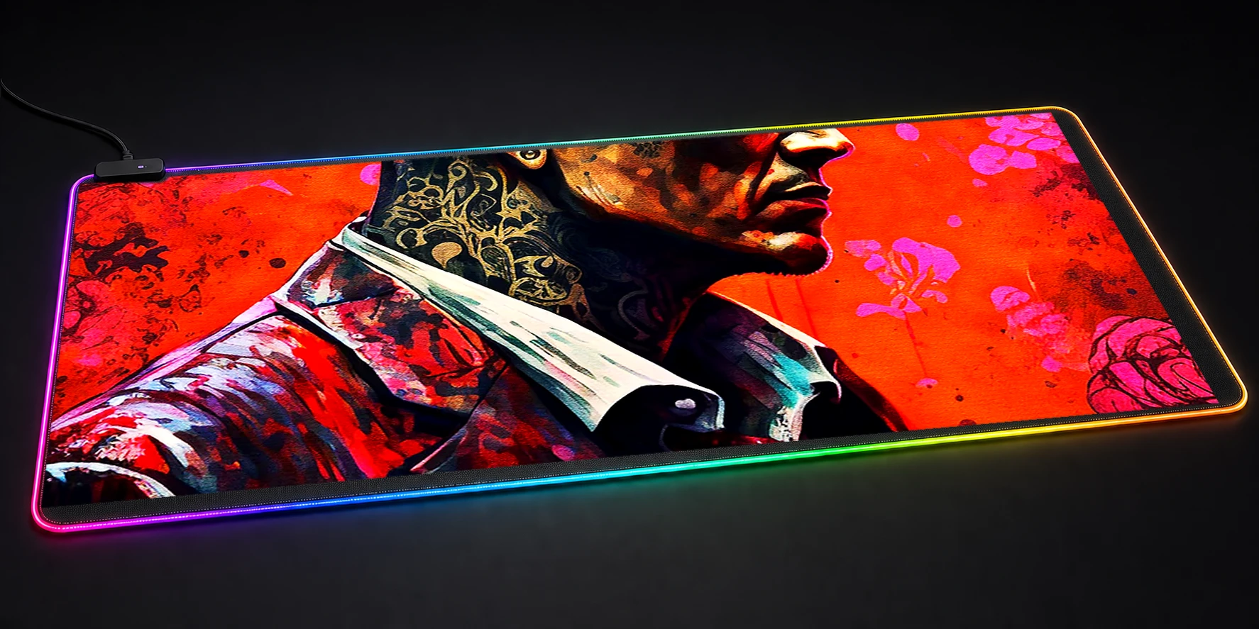 Paint Boss Japan RGB Desk Mat RGB desk mat
