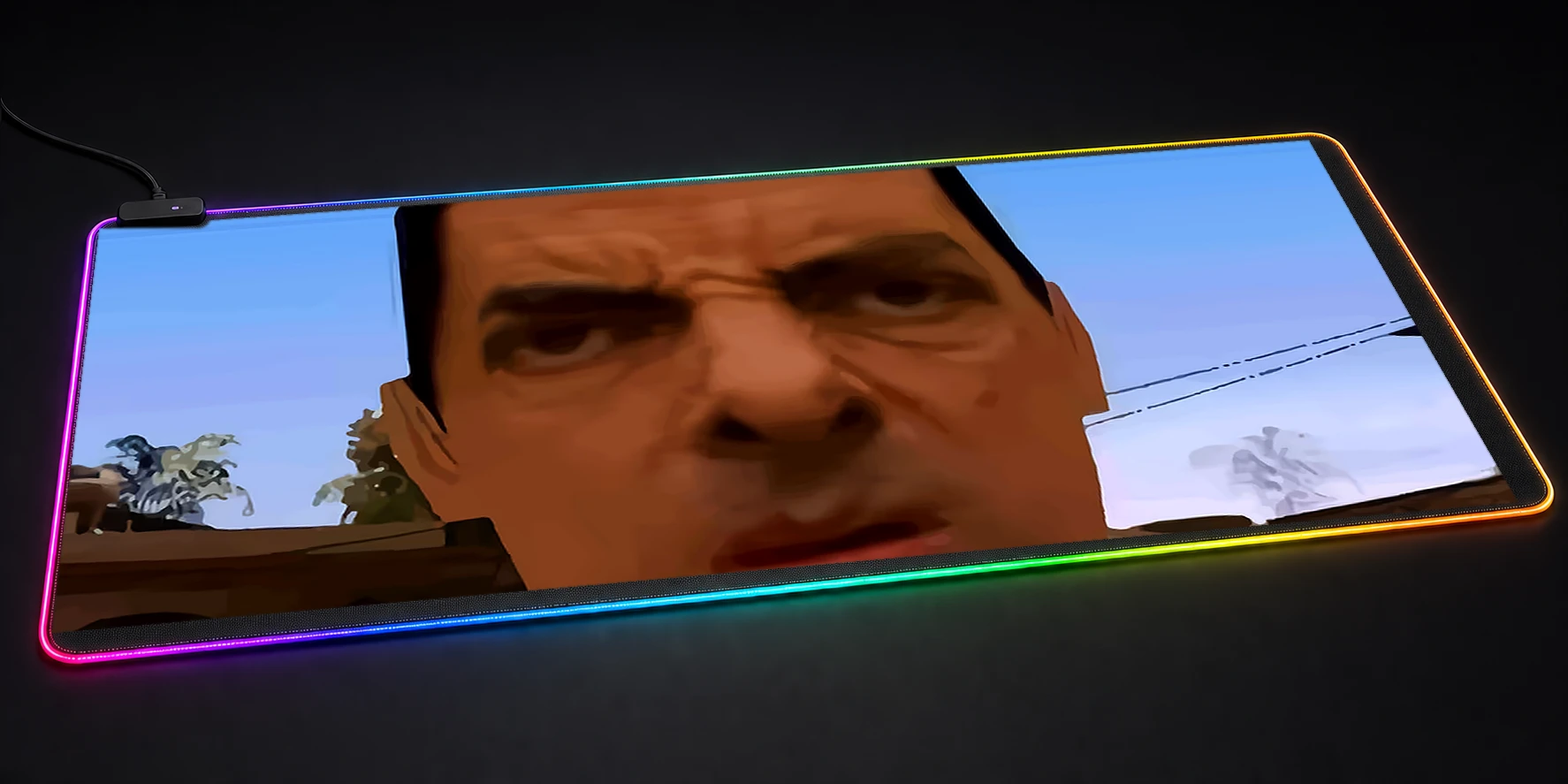 WTH RGB Desk Mat RGB desk mat