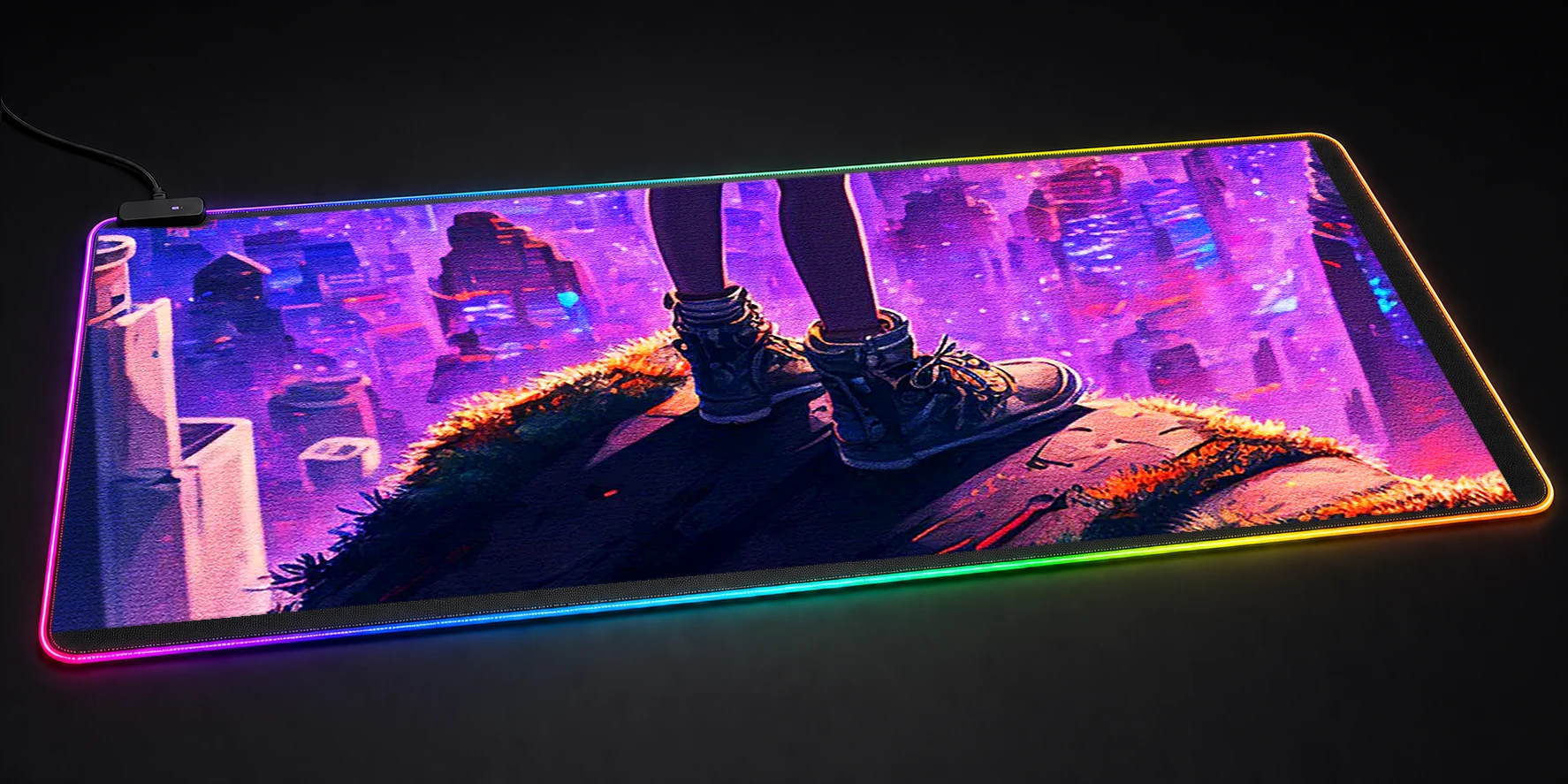 High On Life RGB Desk Mat RGB desk mat