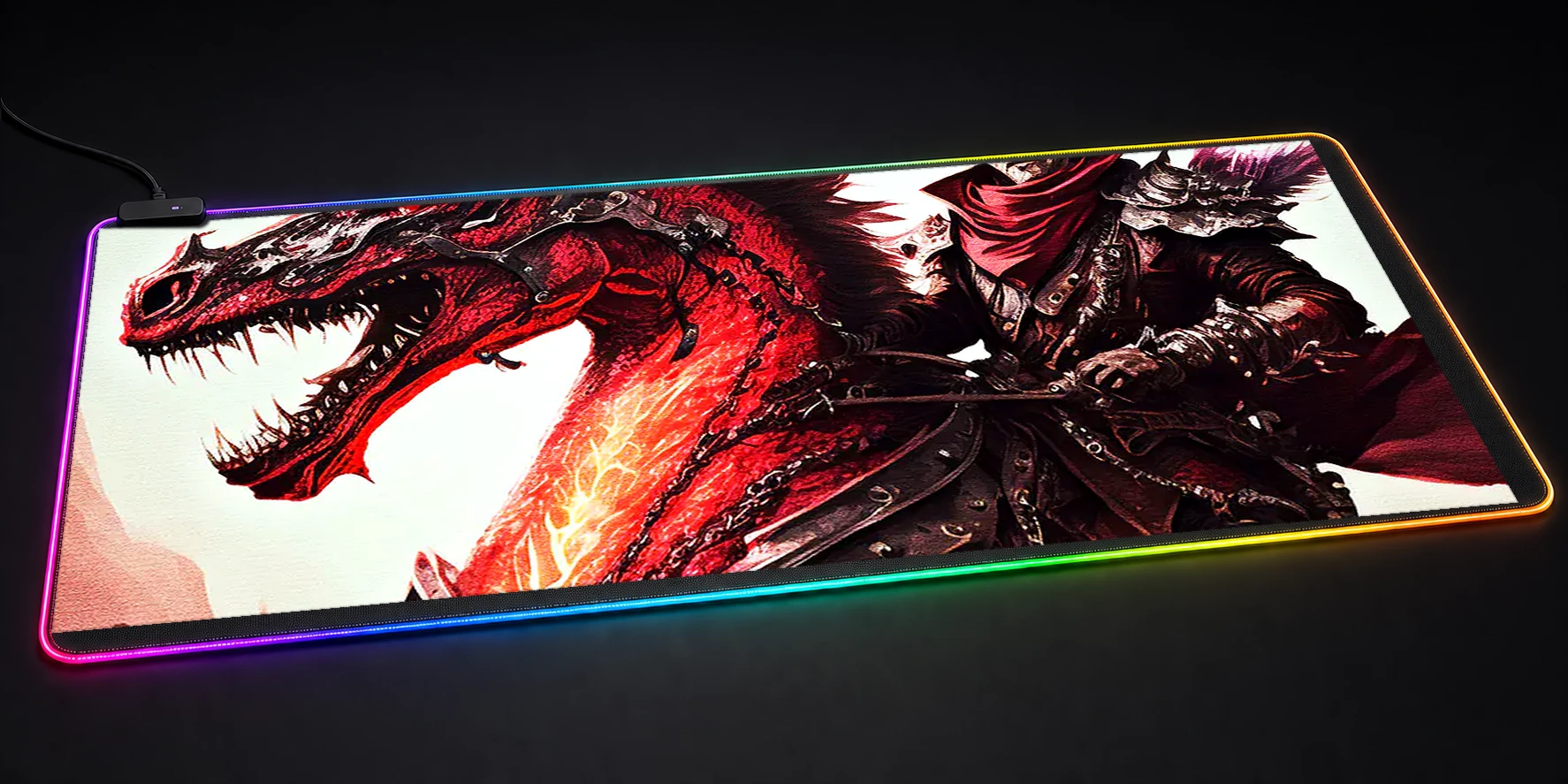 Cowboy Legend RGB Desk Mat RGB desk mat