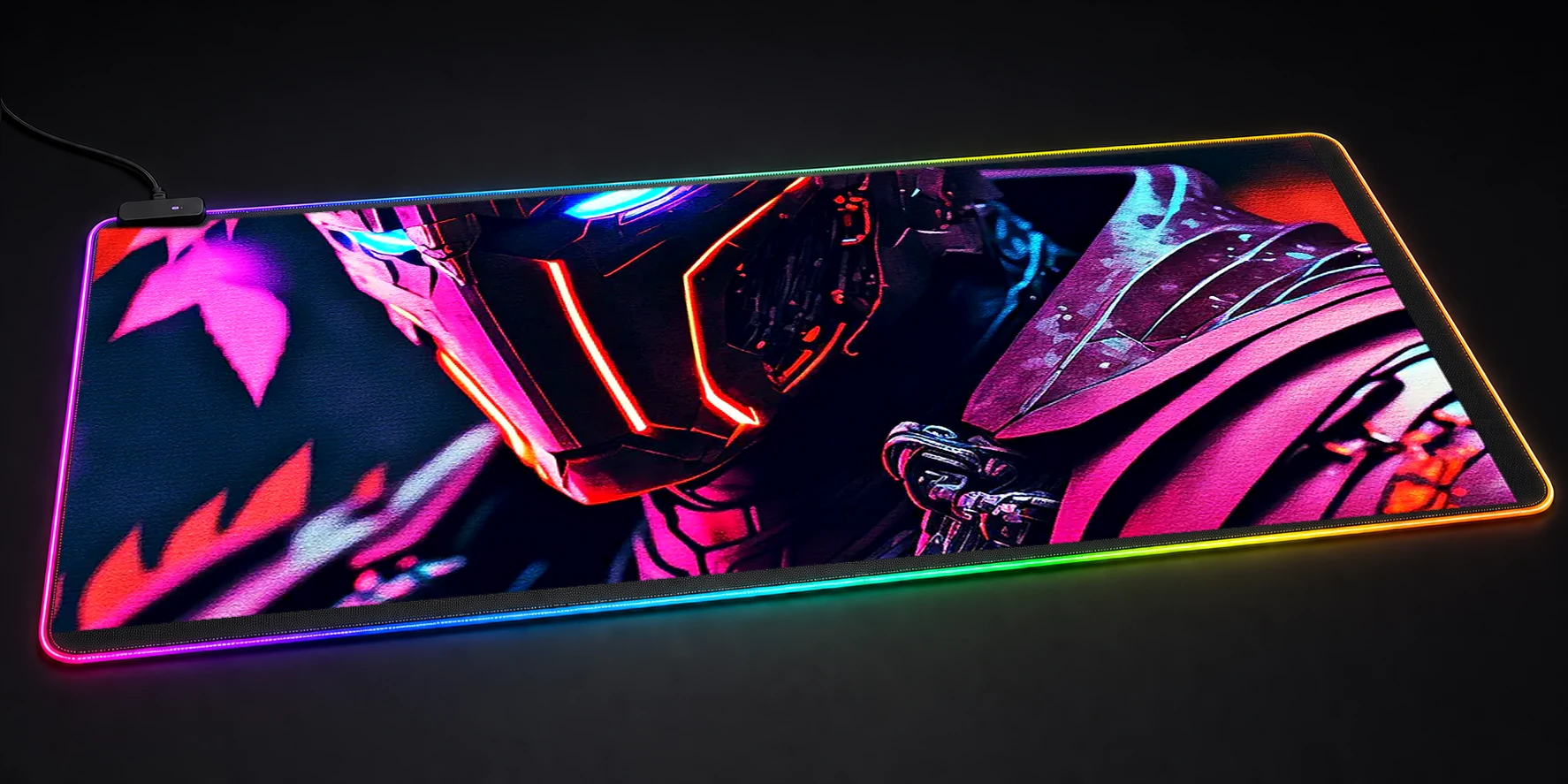 Red army in war RGB Desk Mat RGB desk mat
