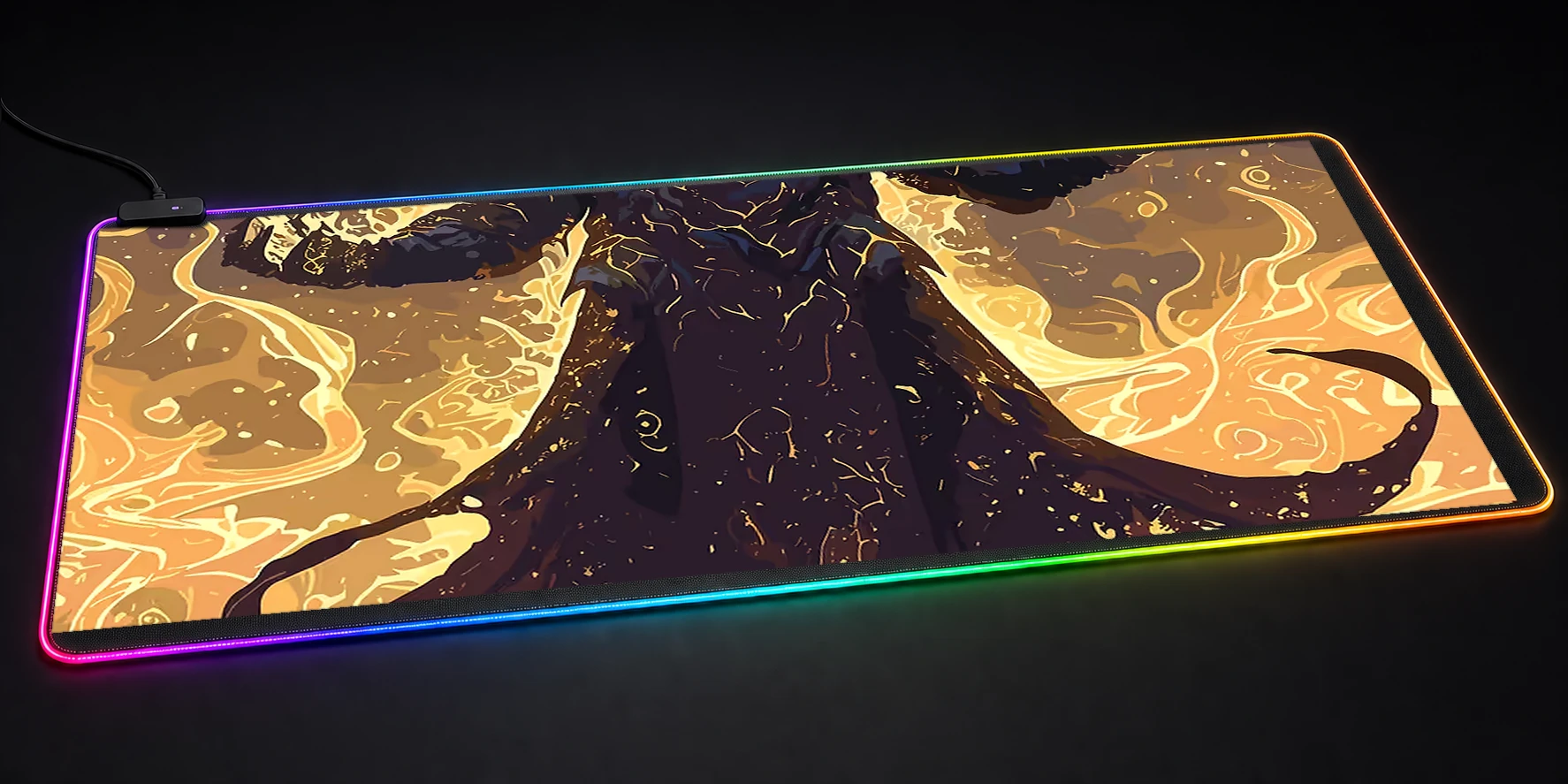 Devil Magic RGB Desk Mat RGB desk mat