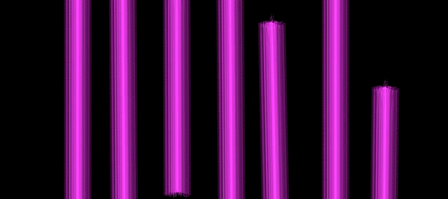 pink line RGB Desk Mat full-width design preview