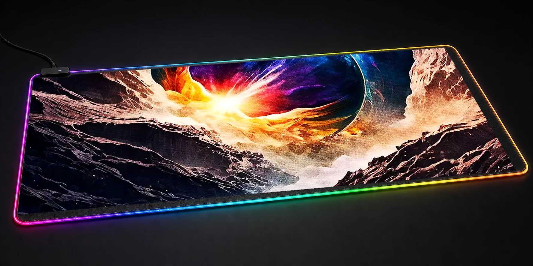 The End Of Time RGB Desk Mat RGB desk mat