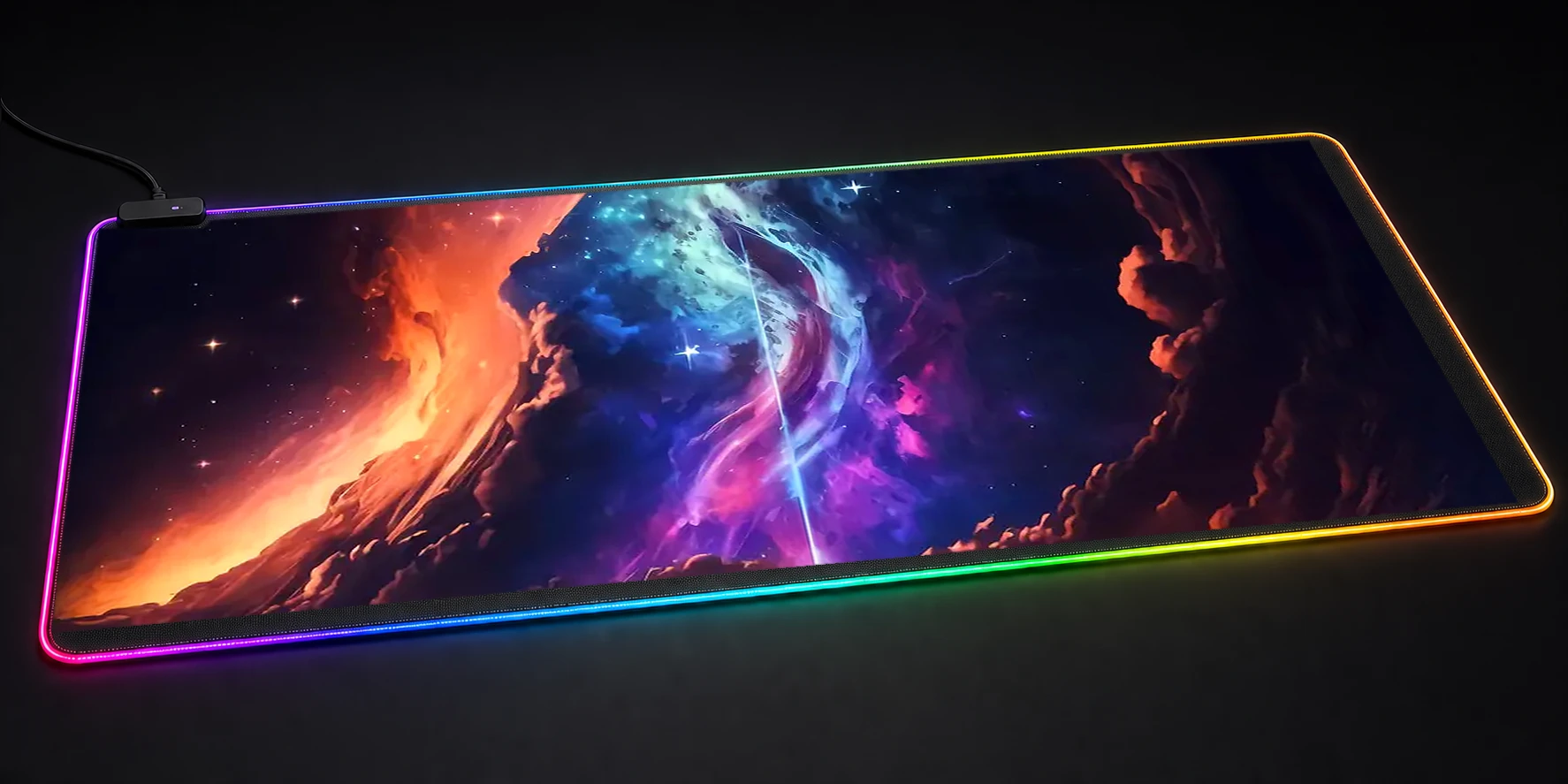 Cosmic Heaven RGB Desk Mat RGB desk mat