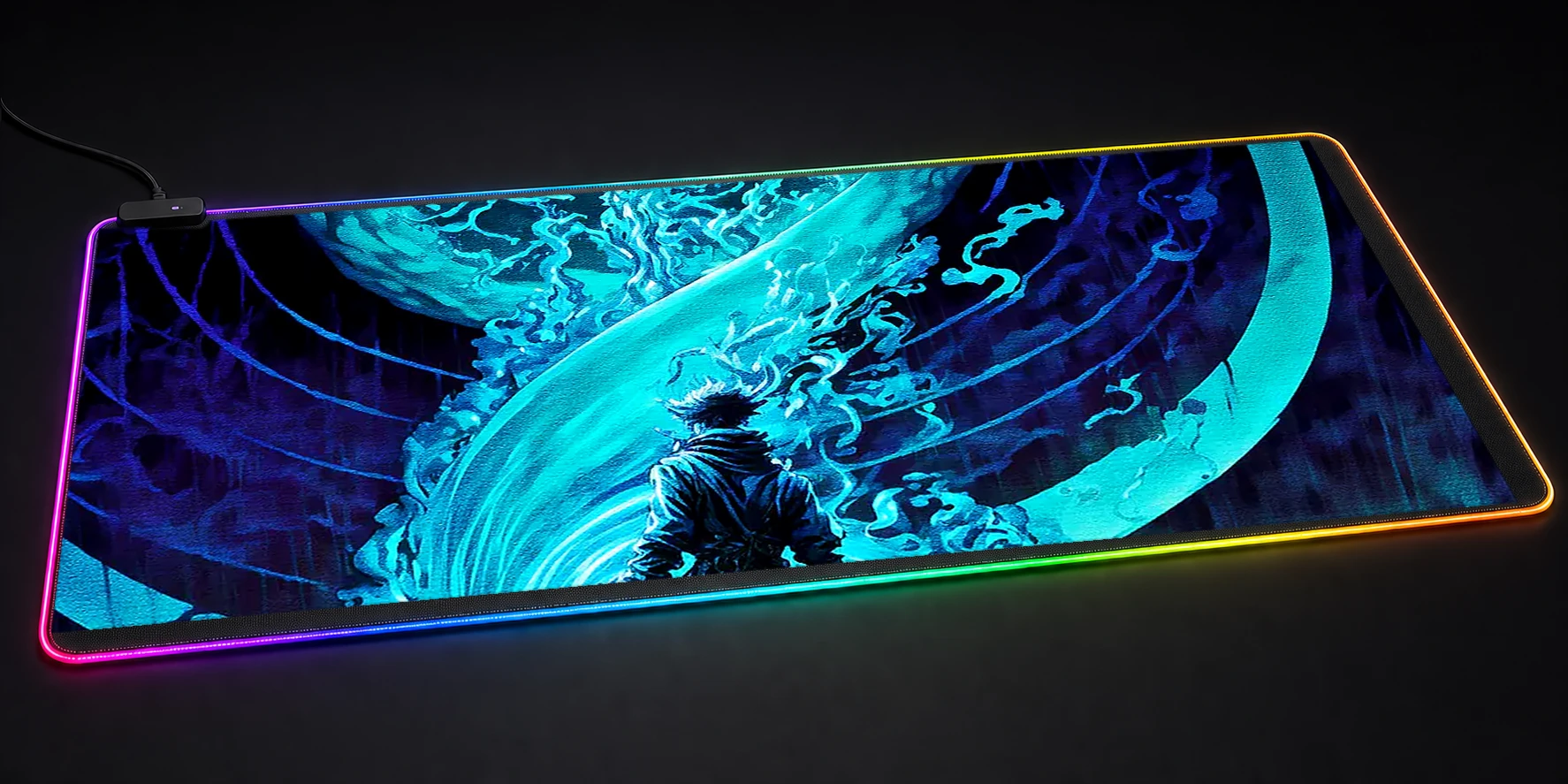 Magic Power RGB Desk Mat RGB desk mat