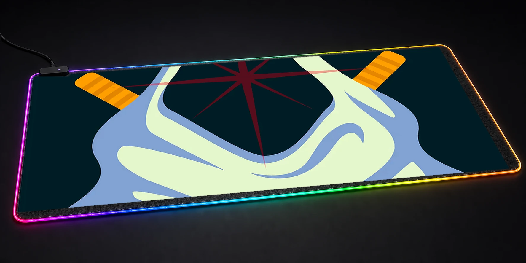 ninja RGB Desk Mat RGB desk mat