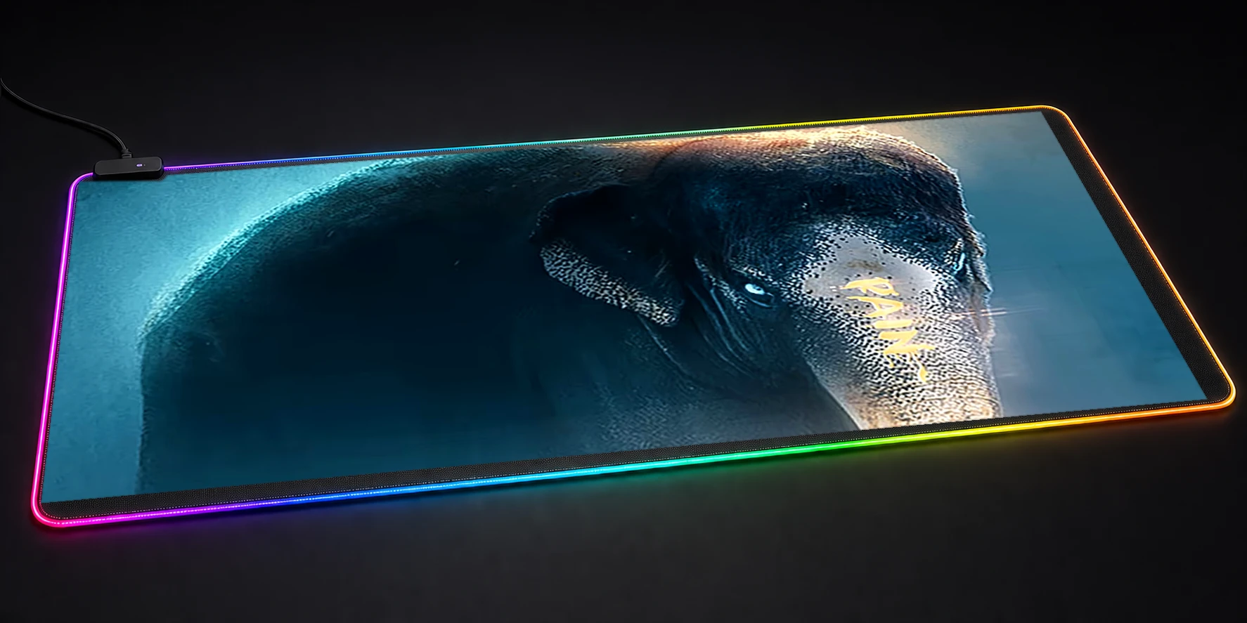 Pain Fantasy Forest RGB Desk Mat RGB desk mat