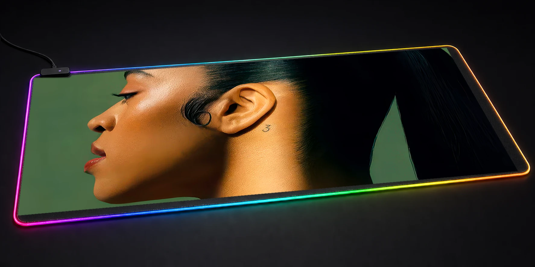 Ella Mai Album Cover RGB Desk Mat RGB desk mat