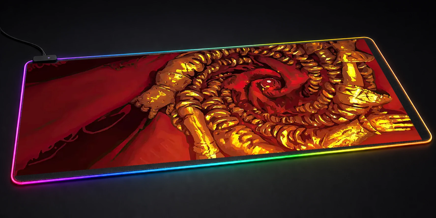 No Rest for the Wicked RGB Desk Mat RGB desk mat