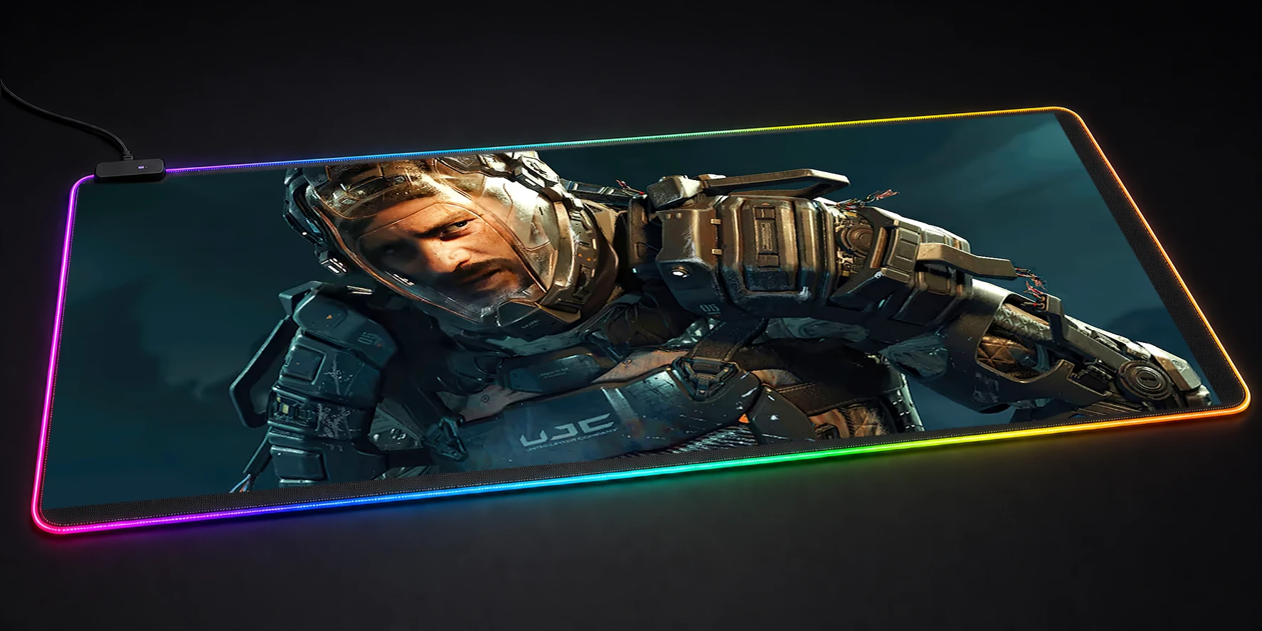The Callisto Protocol Game RGB Desk Mat RGB desk mat