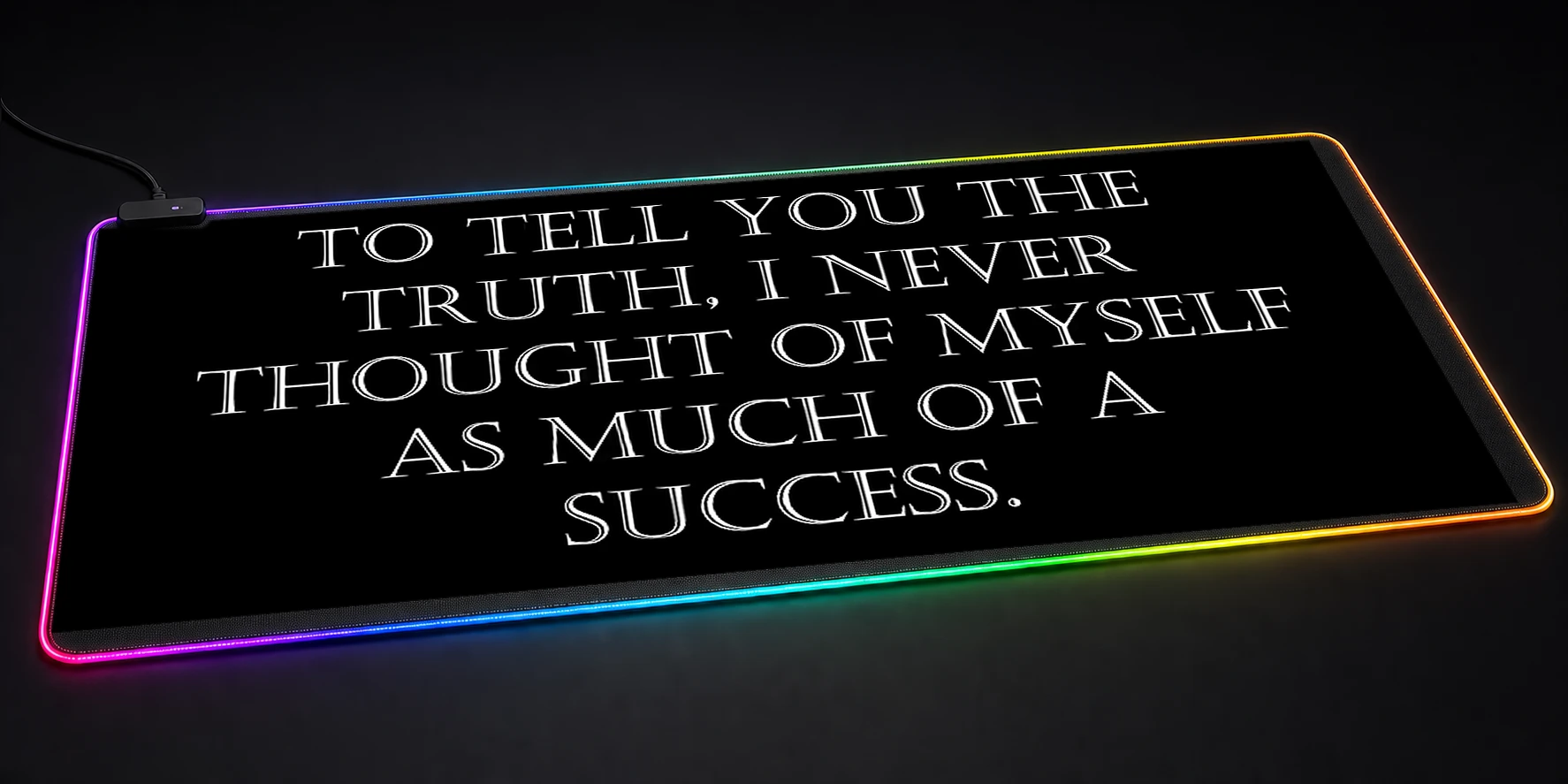 stan lee quotes RGB Desk Mat RGB desk mat