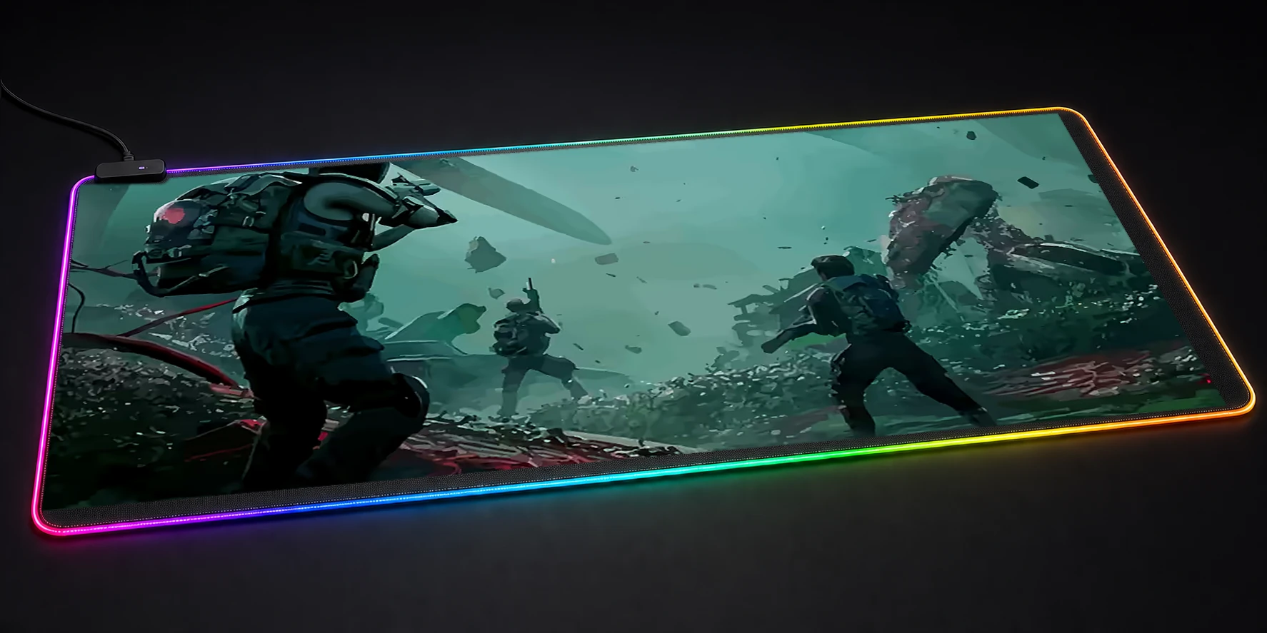 Once Human Game RGB Desk Mat RGB desk mat
