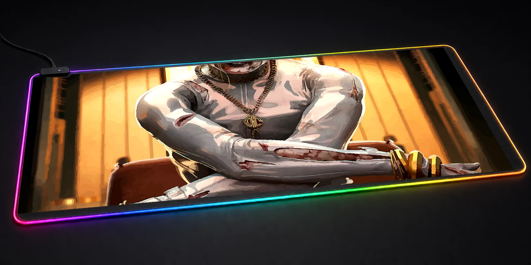 Dead Island 2 Haus Game RGB Desk Mat RGB desk mat