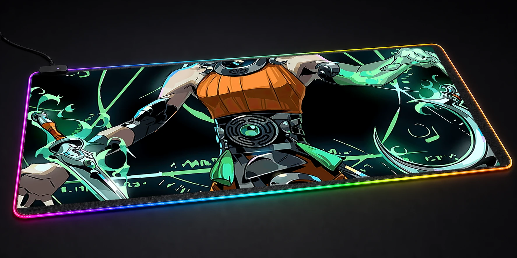 Hades RGB Desk Mat RGB desk mat