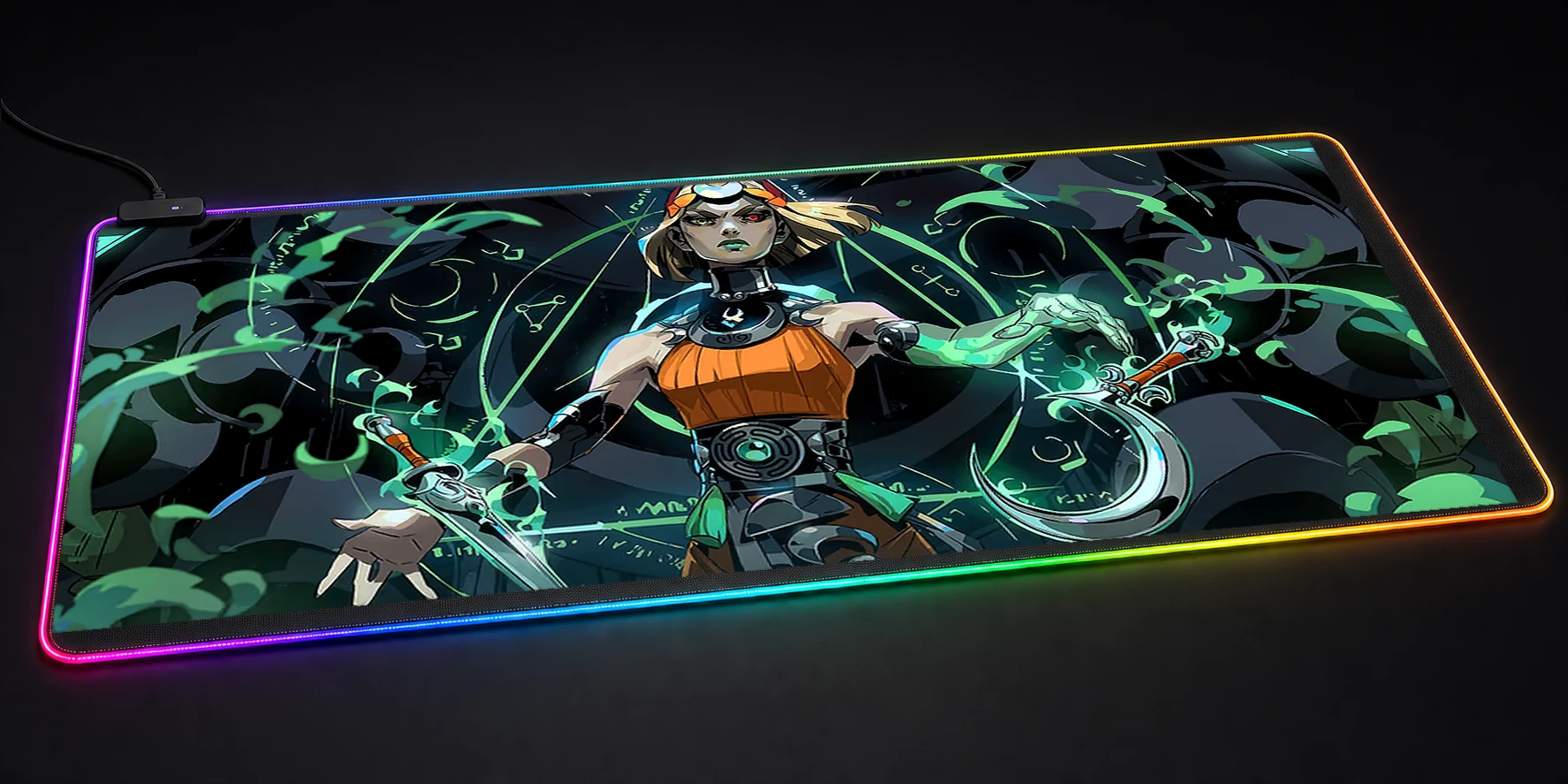 Hades 2 RGB Desk Mat RGB desk mat