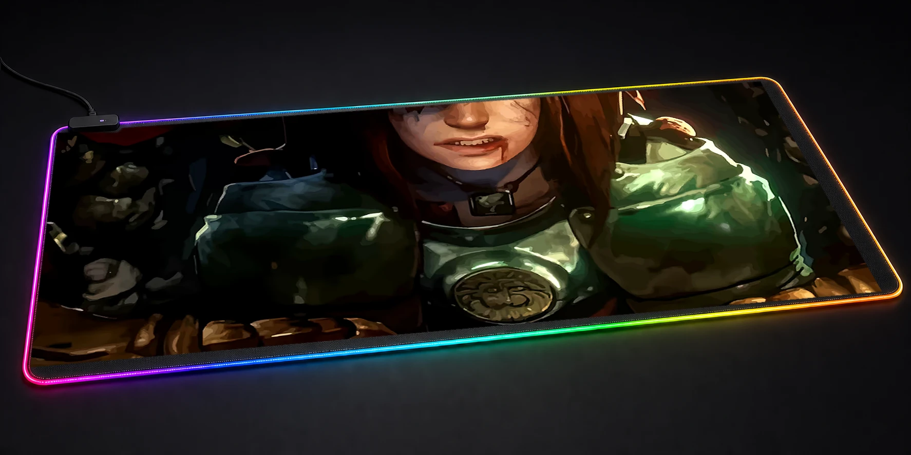 No Rest for the Wicked RGB Desk Mat RGB desk mat