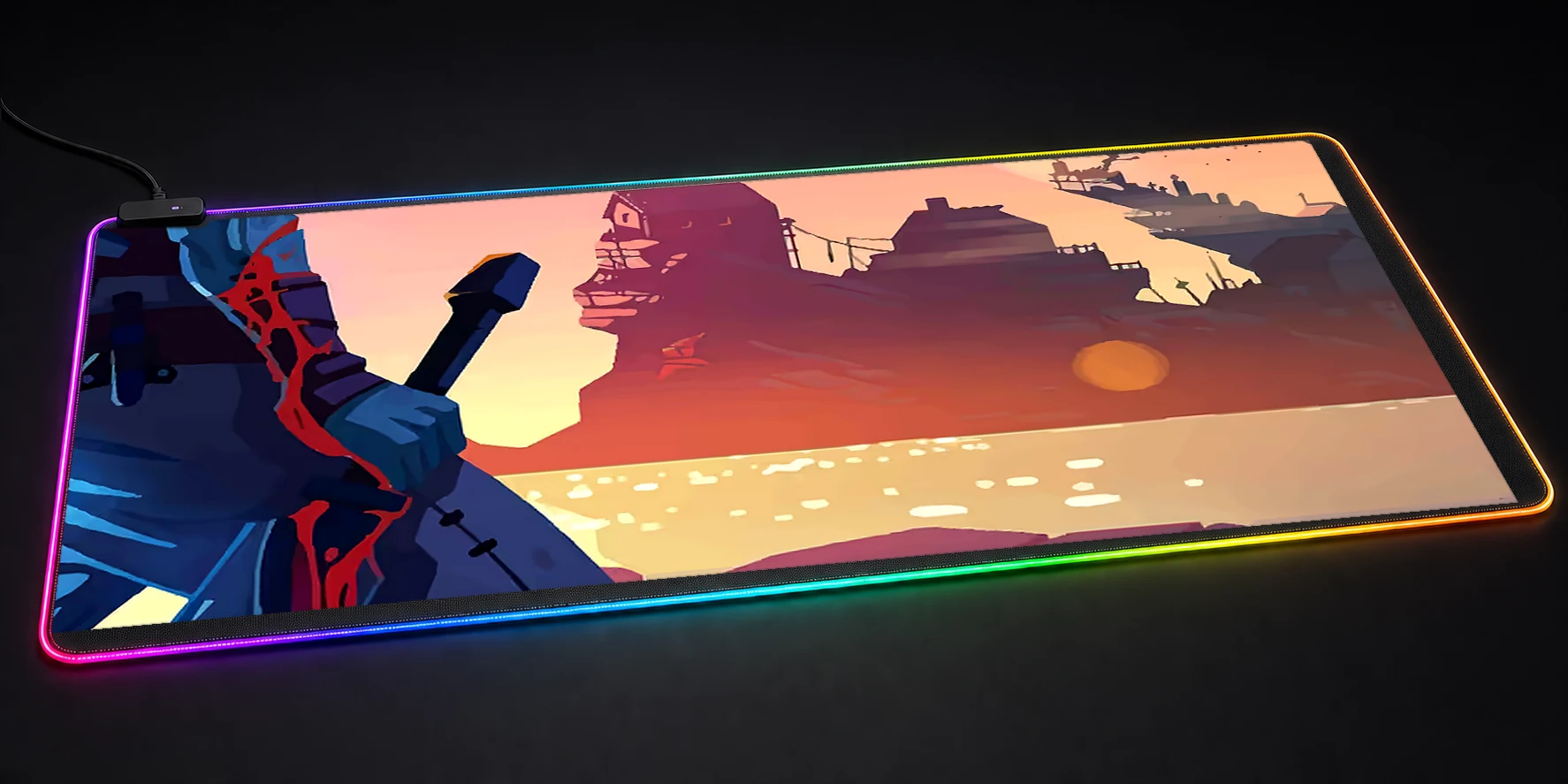 Dead Cells RGB Desk Mat RGB desk mat