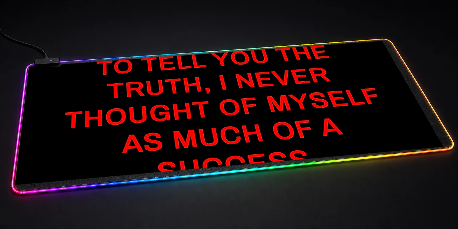 stan lee quotes RGB Desk Mat RGB desk mat