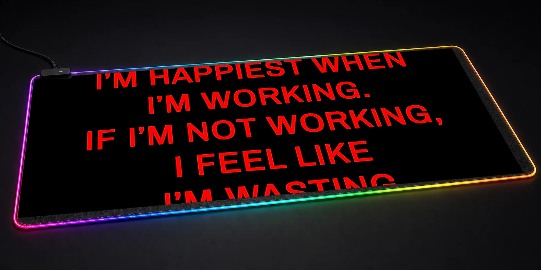 stan lee quotes RGB Desk Mat RGB desk mat