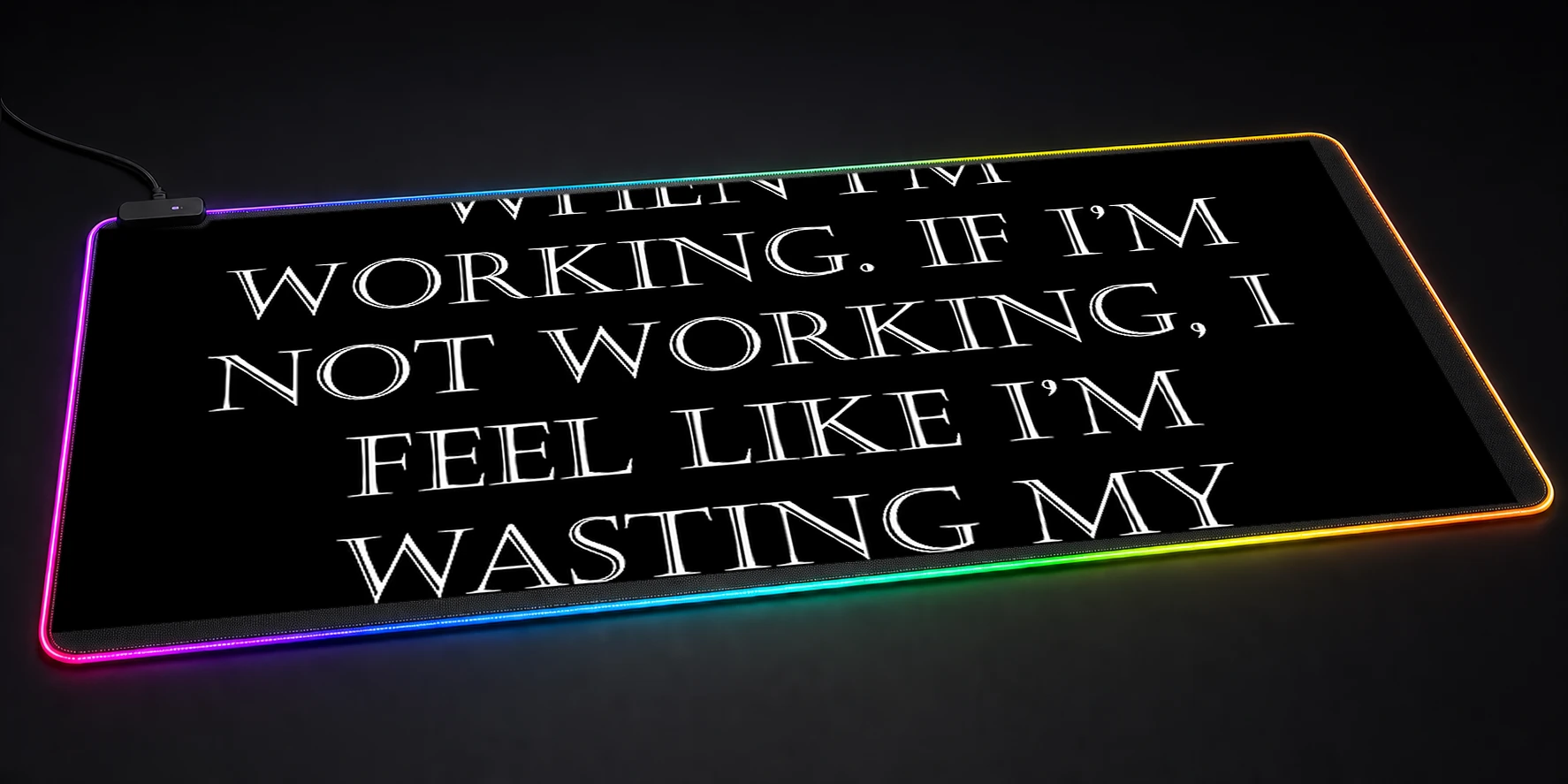 stan lee quotes RGB Desk Mat RGB desk mat